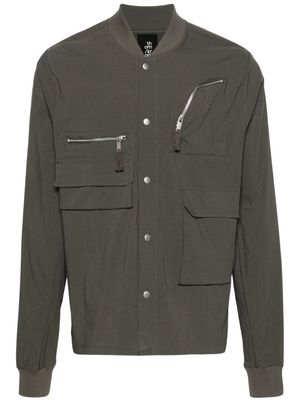 Thom Krom classic-collar shirt jacket - Green