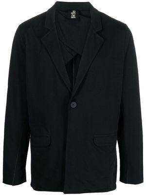 Thom Krom contrasting-stitch detail blazer - Black