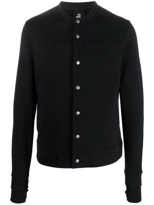 Thom Krom cotton press-stud shirt - Black