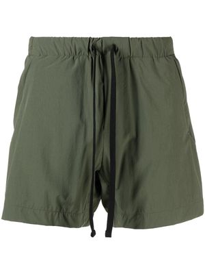 Thom Krom drawstring swim shorts - Green