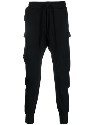 Thom Krom drawstring-waist cargo trousers - Black