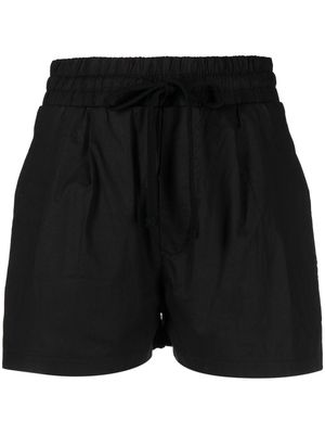 Thom Krom drawstring waistband shorts - Black
