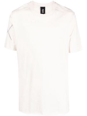 Thom Krom exposed-seam cotton T-shirt - Neutrals