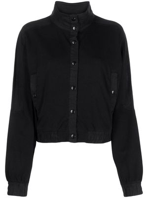 Thom Krom high-neck linen jacket - Black