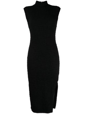 Thom Krom high-neck midi dress - Black