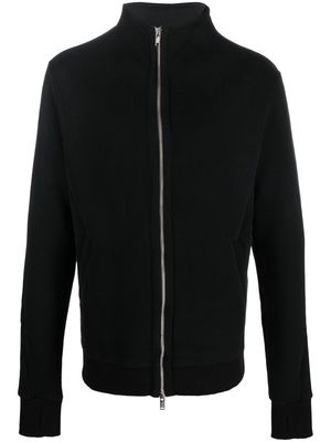 THOM KROM high-neck zip-up sweatshirt - Black