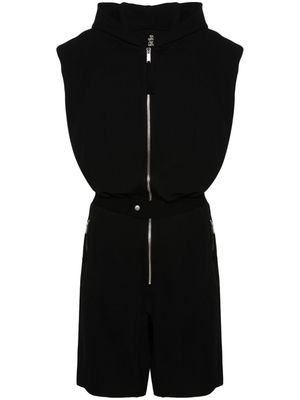 Thom Krom hooded cotton jumpsuit - Black