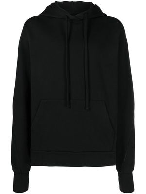 Thom Krom long-sleeve cotton hoodie - Black