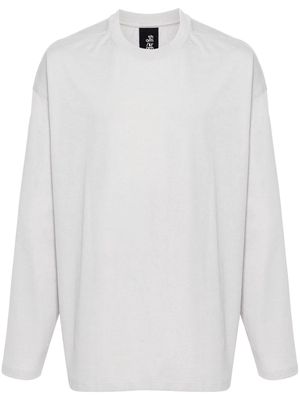 Thom Krom long-sleeve cotton T-shirt - Grey