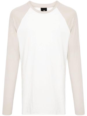 Thom Krom long-sleeve cotton T-shirt - White