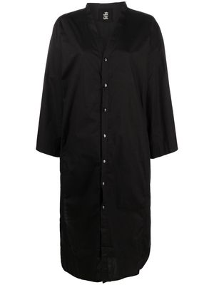 Thom Krom long-sleeve midi dress - Black