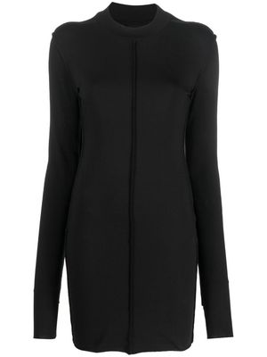 Thom Krom long-sleeve mini sweater dress - Black