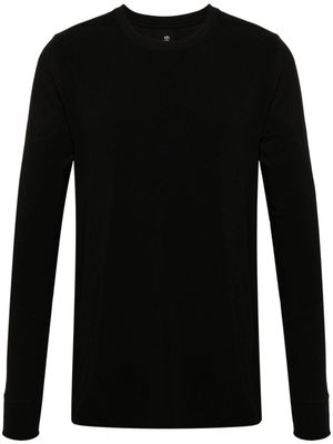 Thom Krom long-sleeve panelled T-shirt - Black