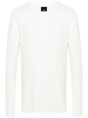 Thom Krom long-sleeve panelled T-shirt - White