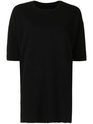 Thom Krom oversized cotton T-shirt - Black