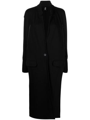 Thom Krom oversized single-breasted coat - Black