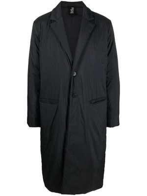 Thom Krom padded single-breasted coat - Black