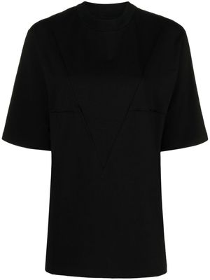 Thom Krom panelled crew-neck T-shirt - Black