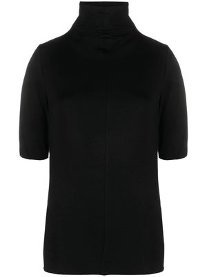 Thom Krom roll-sleeved half-sleeved T-shirt - Black