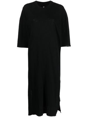 Thom Krom round-neck cotton dress - Black