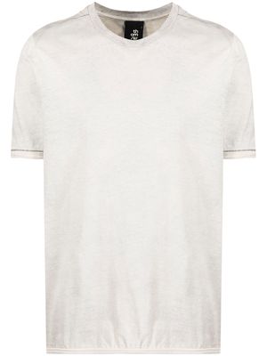 Thom Krom seam-detail cotton T-shirt - Neutrals