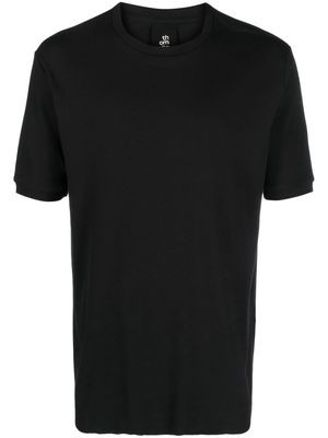 Thom Krom short-sleeve ribbed T-shirt - Black