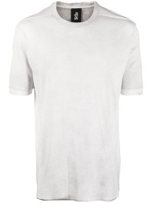 Thom Krom short-sleeve ribbed T-shirt - White
