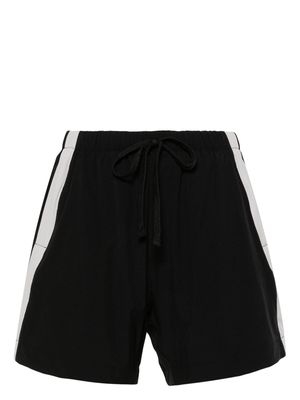 Thom Krom side-stripes swim shorts - Black