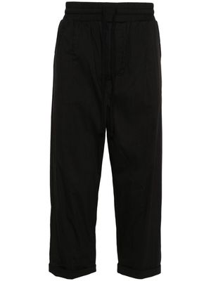 Thom Krom slim-fit cropped trousers - Black