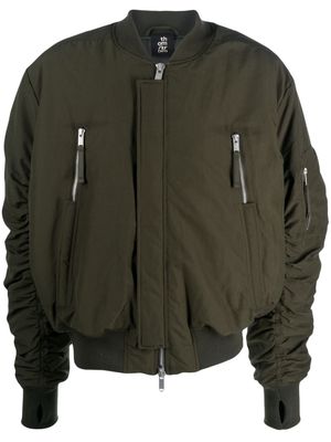 Thom Krom zip-pocket bomber jacket - Green