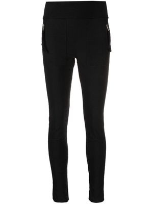 Thom Krom zip-pocket high-waisted leggings - Black