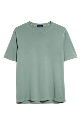 Thom Sweeney Classic Cotton T-Shirt in Sage