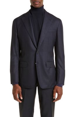Thom Sweeney Unstructured Cashmere Sport Coat in Navy