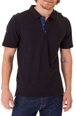 Threads 4 Thought Ashton Classic Polo in Black 