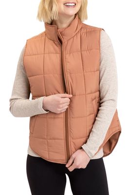Threads 4 Thought Aubri Packable Puffer Vest in Sandalwood