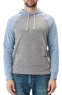 Threads 4 Thought Baseline Hoodie in Heather Grey/Larkspur