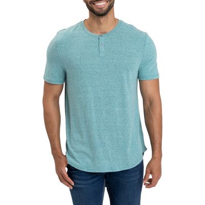 Threads 4 Thought Baseline Slub Henley in Mirage 