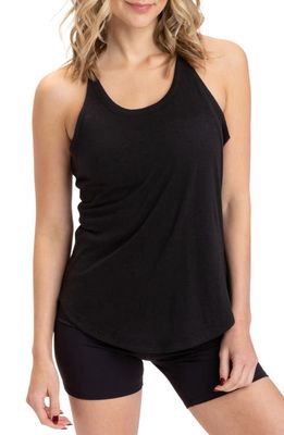 Threads 4 Thought Davinia Scoop Neck Tank in Black