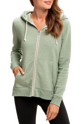 Threads 4 Thought Full Zip Hoodie in Tarragon