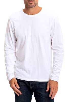 Threads 4 Thought Invincible Long Sleeve Organic Cotton Top in White