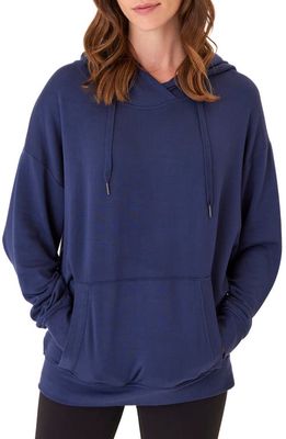 Threads 4 Thought Madge Feather Fleece Hoodie in Raw Denim