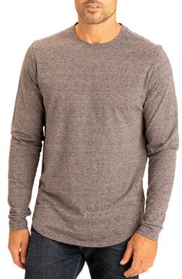 Threads 4 Thought Marled Long Sleeve Shirt in Heather Grey