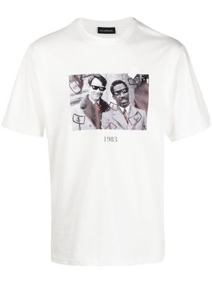 Throwback. graphic-print short-sleeved T-shirt - White