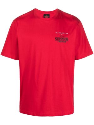 Throwback. logo-print short-sleeve T-shirt - Red