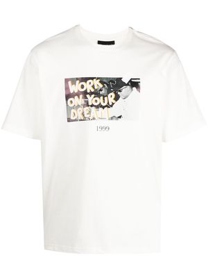 Throwback. TBT-Snoop short-sleeved T-shirt - White