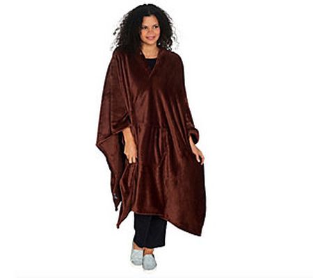 THROWBEE Blanket-Poncho Wearable Blanket Throw