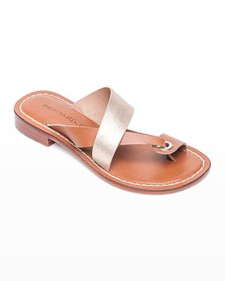 Tia Flat Slide Sandals