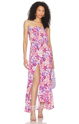 Tiare Hawaii Ryden Maxi Dress in Fuchsia