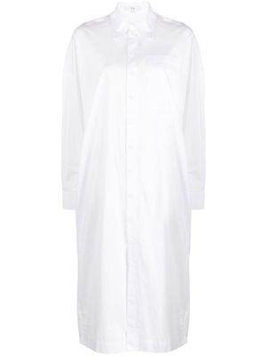 Tibi cotton shirt dress - White