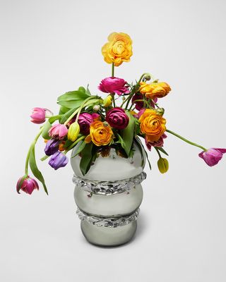 Tied Up Mirrored Vase